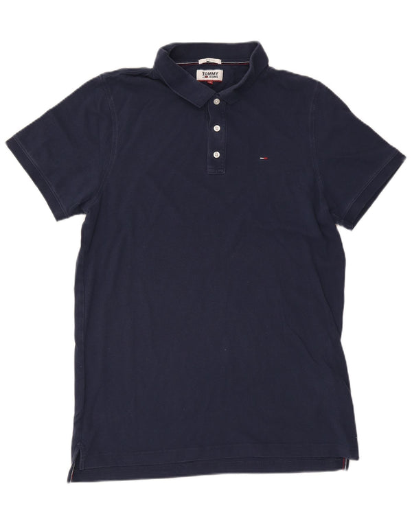 Tommy Hilfiger Polo Slim Fit para Hombre 2XL Algodón Azul Marino