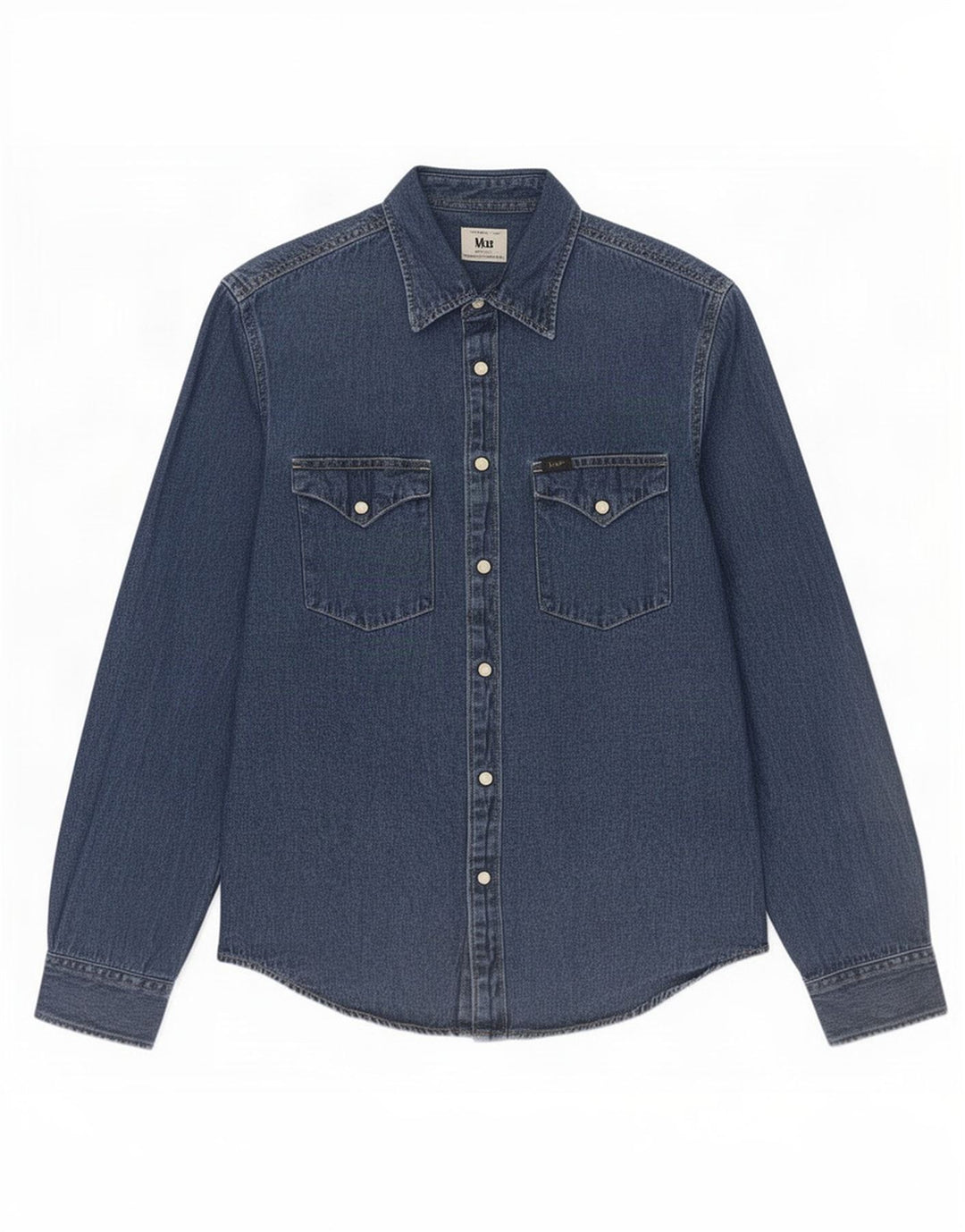 Lee Camisa Vaquera Pequeña Azul | Hombre