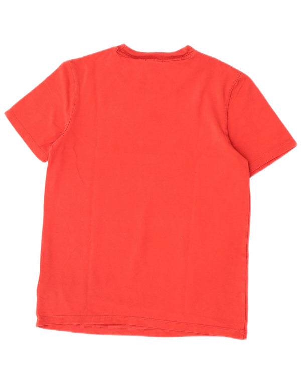 Adidas Camiseta gráfica para mujer Top UK 12 Medium Red Cotton
