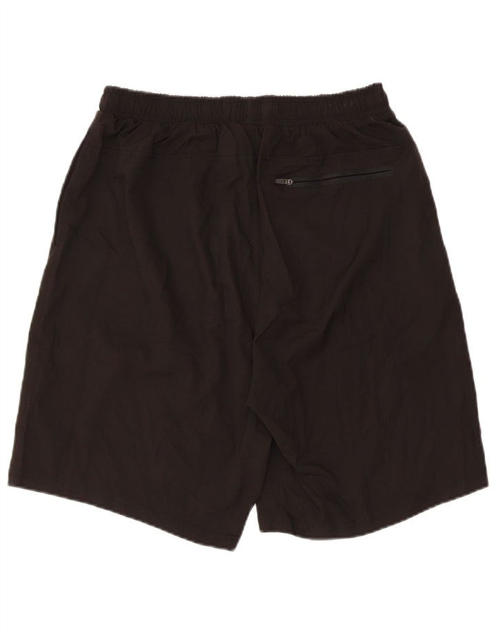 Pantalones cortos deportivos para hombre Mountain Warehouse Poliéster negro mediano