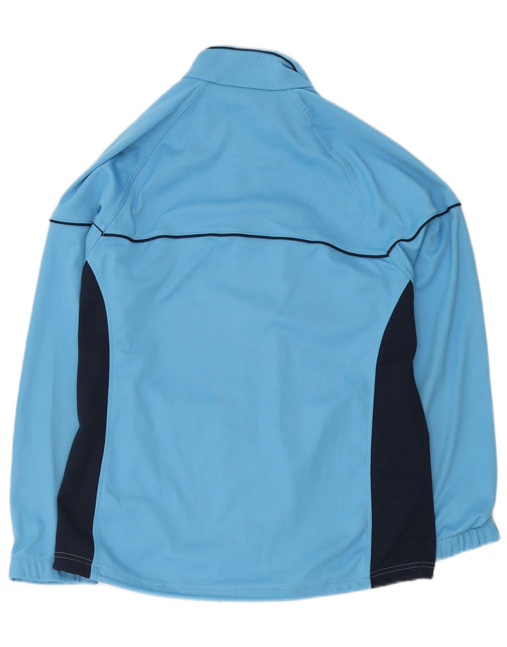 Asics Hombre Chándal Top Jacket Azul Medio Colorblock Poliéster