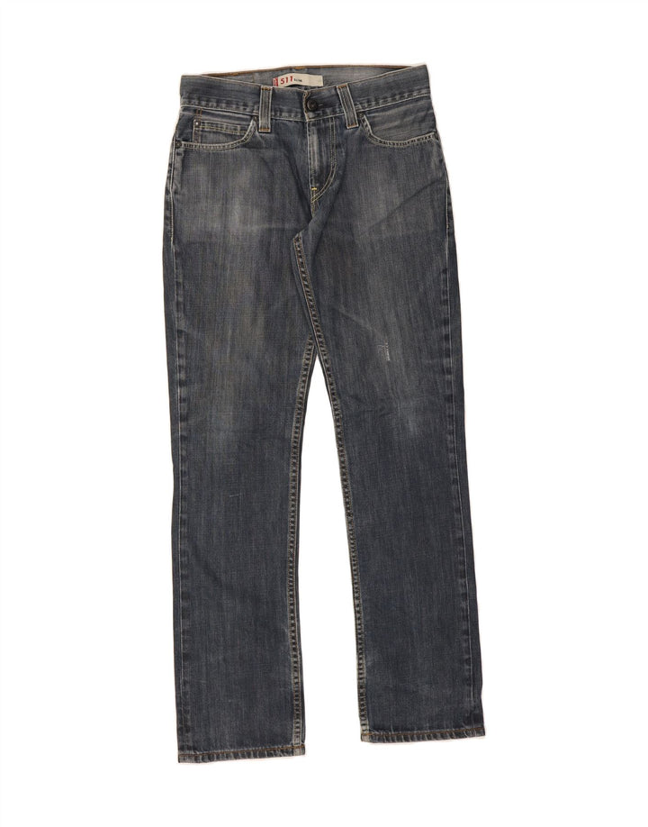 LEVI'S Mens 511 Slim Jeans W32 L32 Blue Vintage Levi's and Second-Hand Levi's from Messina Hembry 