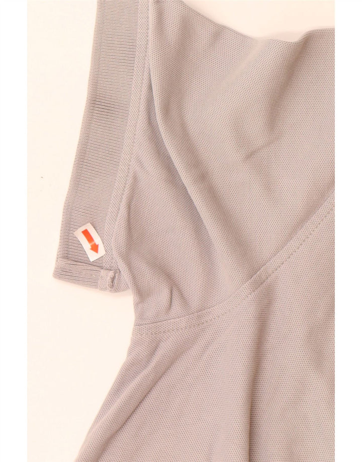 TOMMY HILFIGER Polo de corte regular para hombre de algodón gris grande