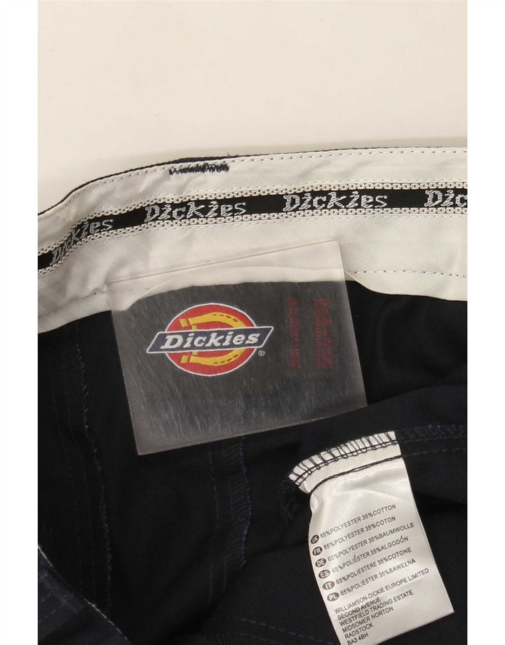 Dickies Pantalón chino recto para hombre W38 L31 Poliéster negro