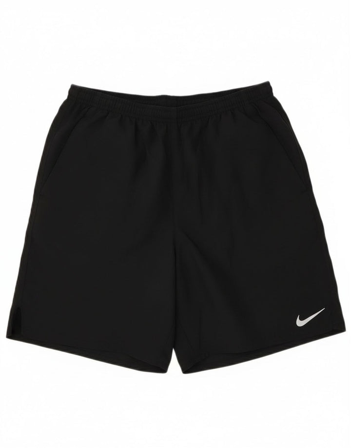 Pantalones cortos deportivos Nike Dri Fit para hombre Poliéster negro mediano