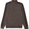 Adidas Hombre Chándal Top Chaqueta Pequeña Gris Poliéster