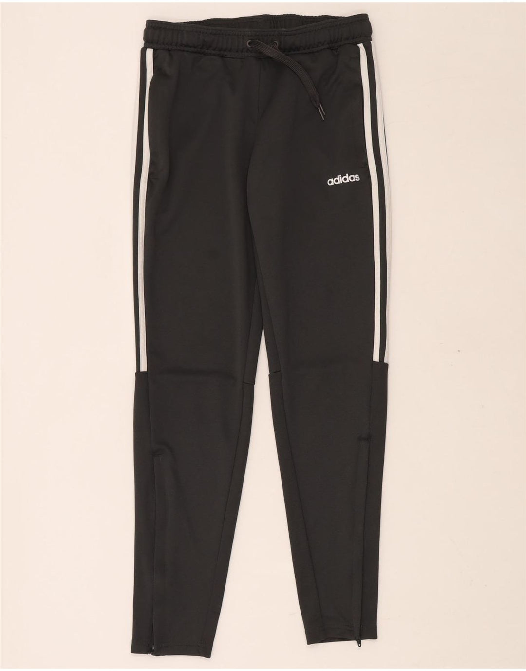 ADIDAS Pantalones de chándal para mujer UK 8/10 Small Gris Poliéster