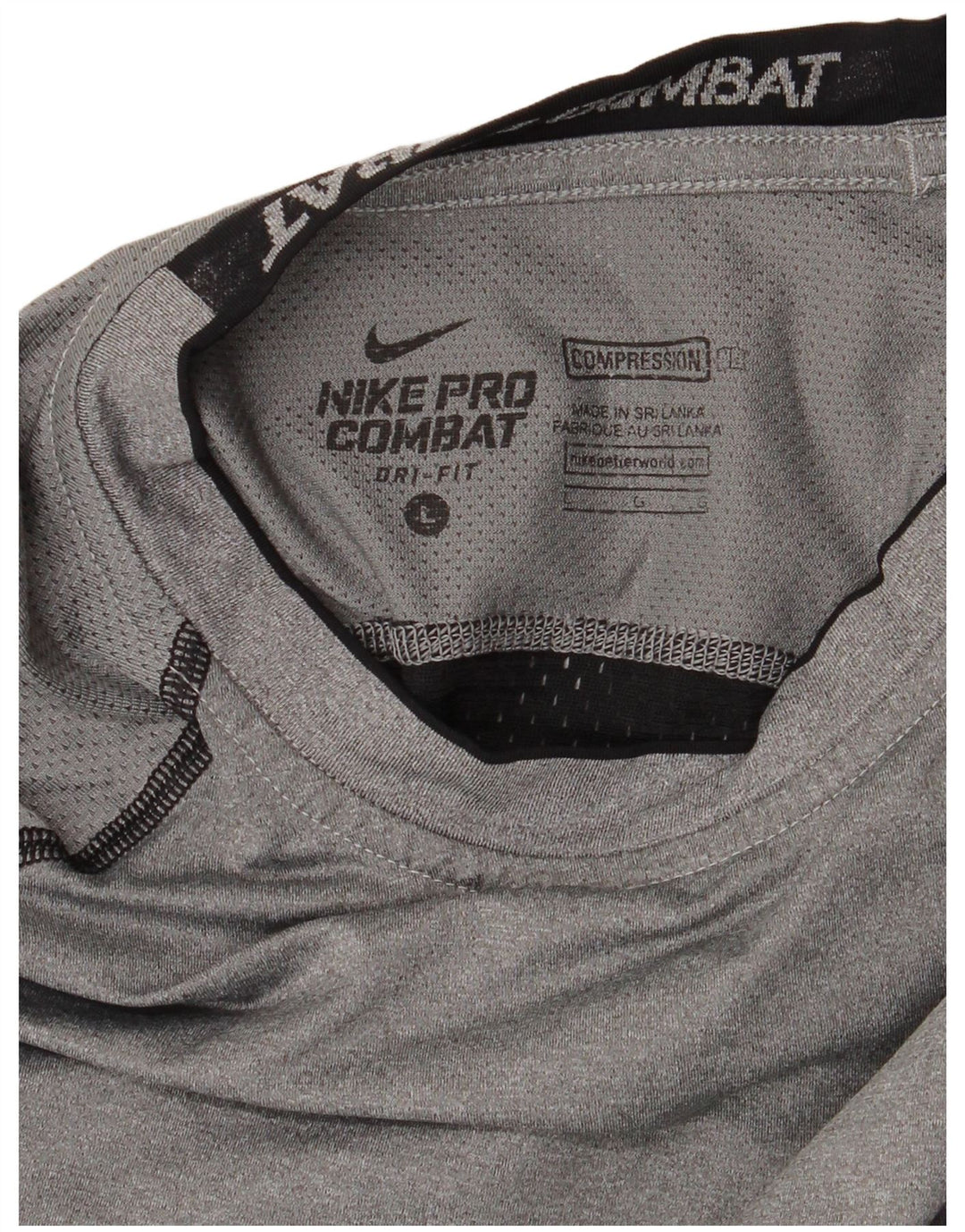 Camiseta Nike Dri Fit Graphic para hombre, talla grande, color gris