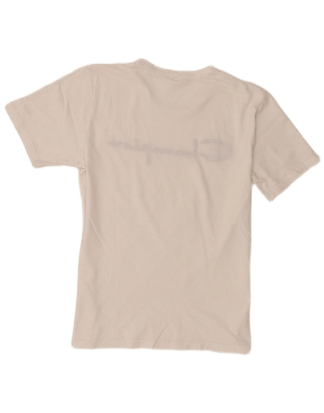 Champion Camiseta gráfica para hombre Top Medium White Cotton