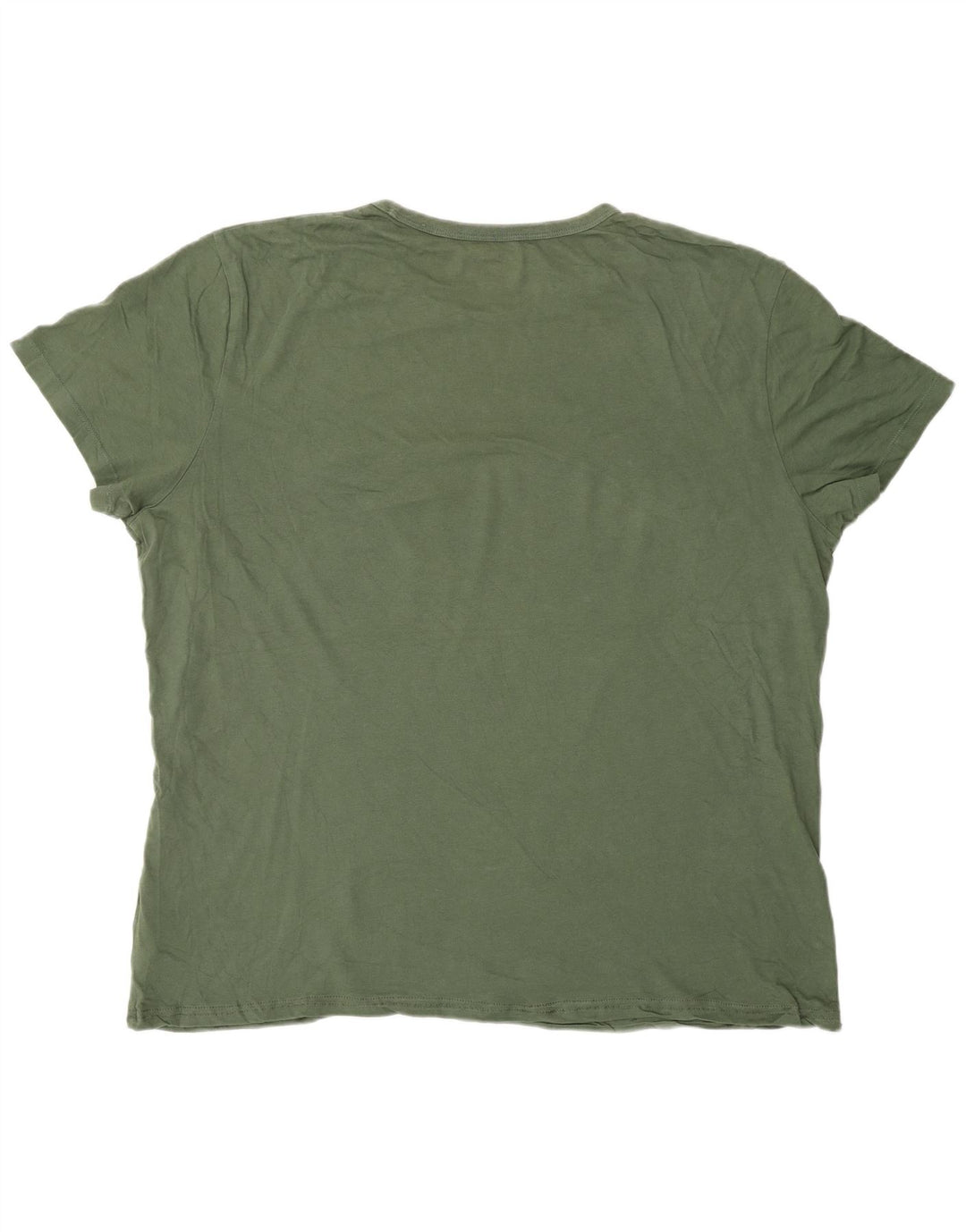 Timberland Camiseta Gráfica Hombre Top XL Algodón Verde