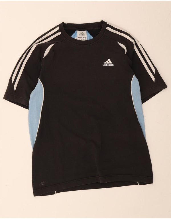 Adidas Camiseta para hombre Top UK 36/38 Small Black Colourblock