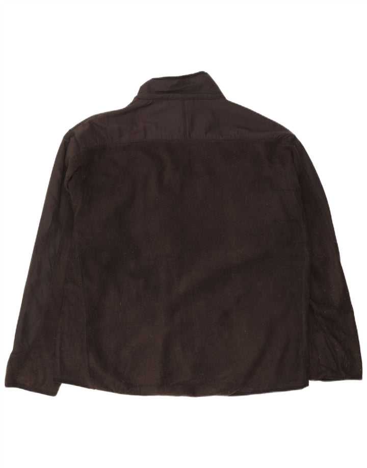 Chaps Chaqueta polar para hombre ES 42 XL Poliéster color negro