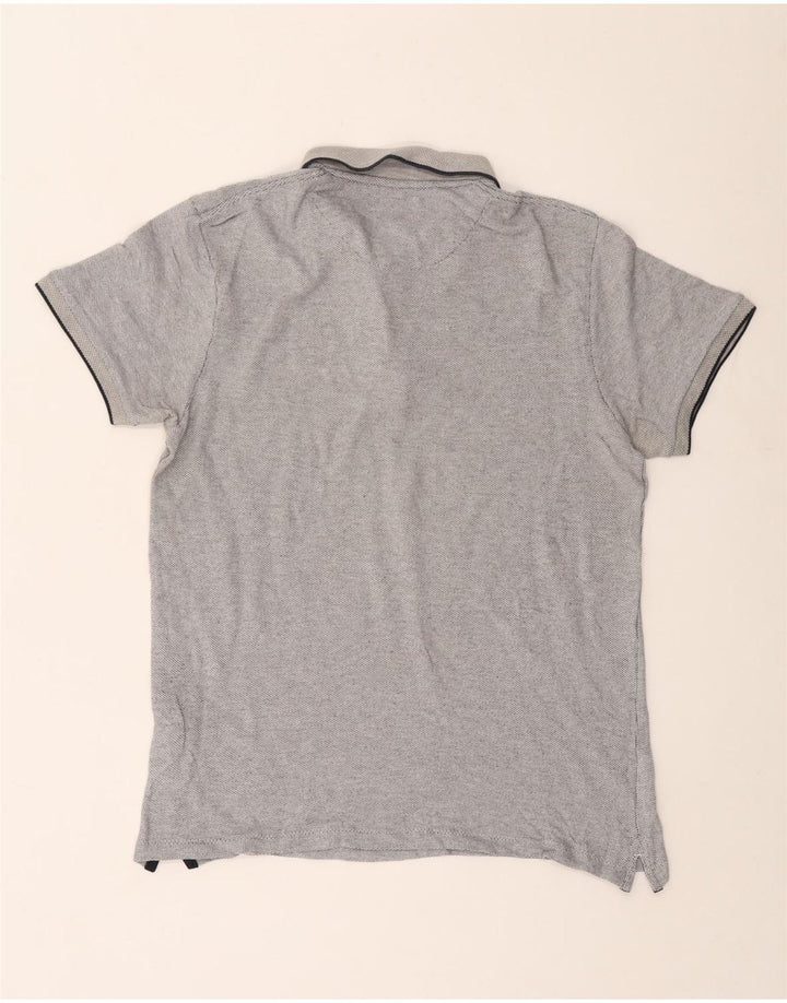 Zara Hombre Polo Polo Algodón Gris Medio
