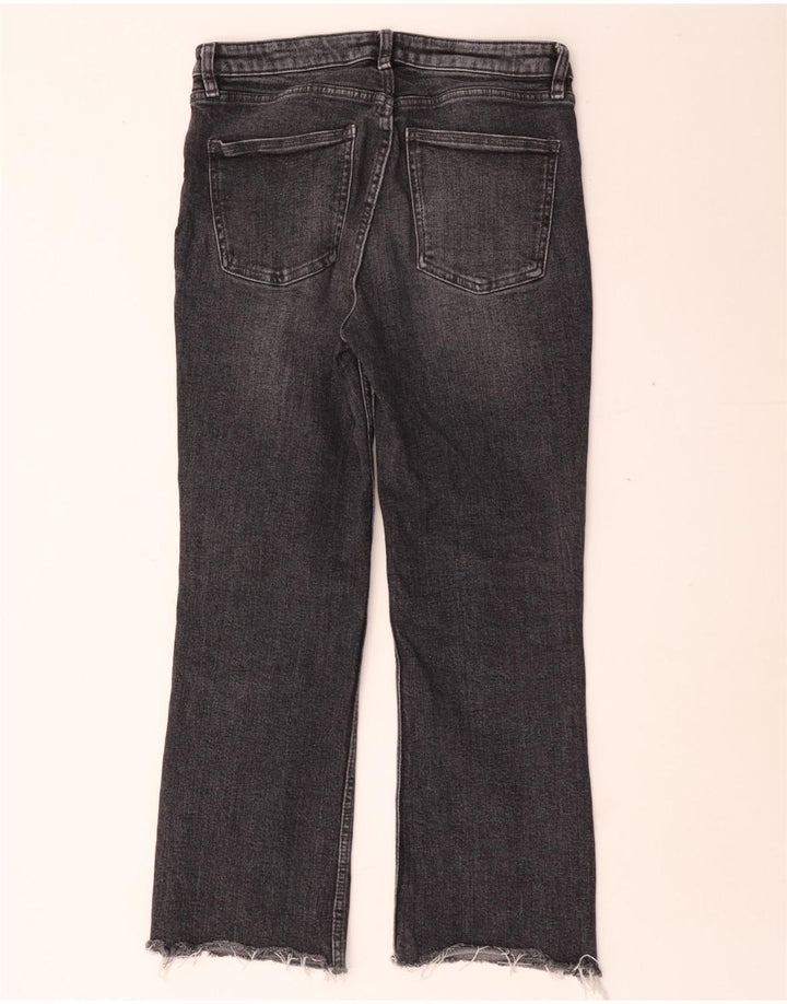 Zara Jeans Bootcut para Mujer EU 38 Small W28 L26 Gris