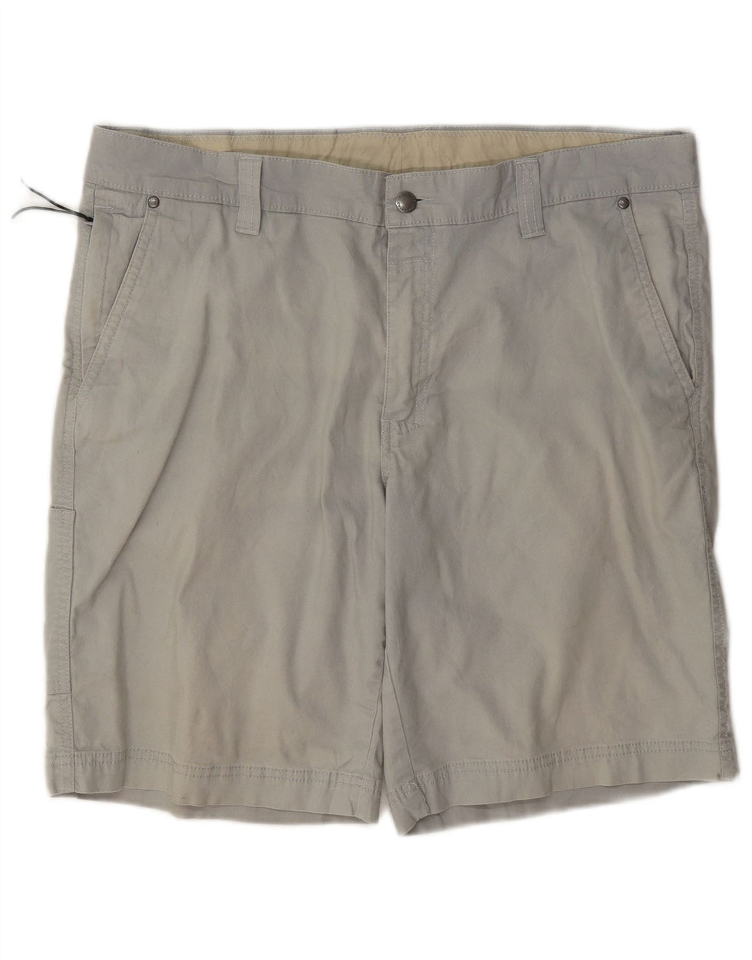 Columbia Pantalones cortos cargo de ajuste regular para hombre W36 Algodón azul grande