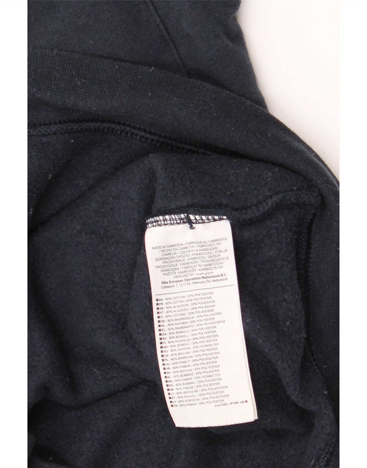 Nike - Chaqueta de chándal para hombre, talla grande, color azul marino, algodón
