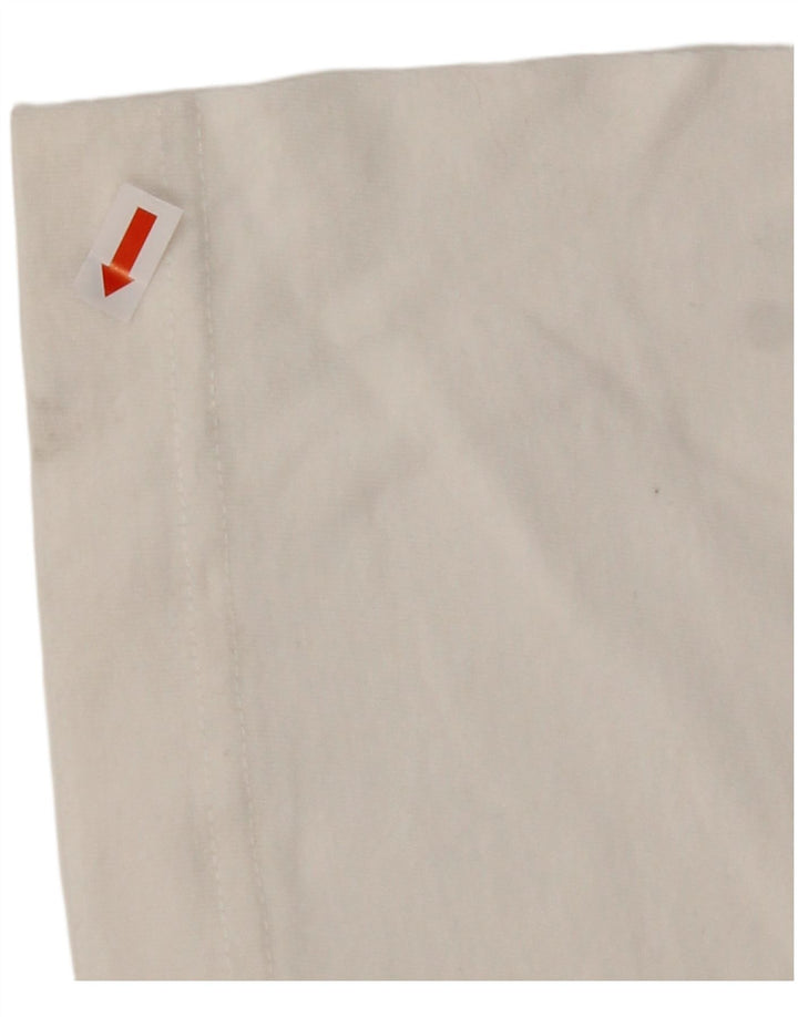 KAPPA Camiseta Hombre Top Medium Blanco Algodón