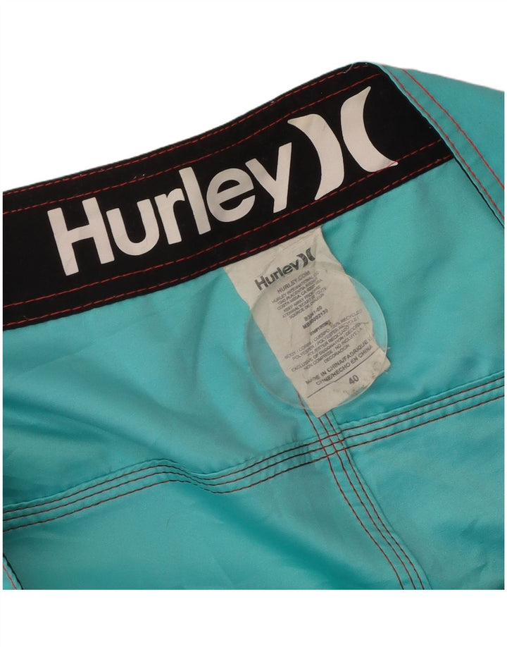 Hurley Bañador Corto Hombre XL Turquesa Poliéster
