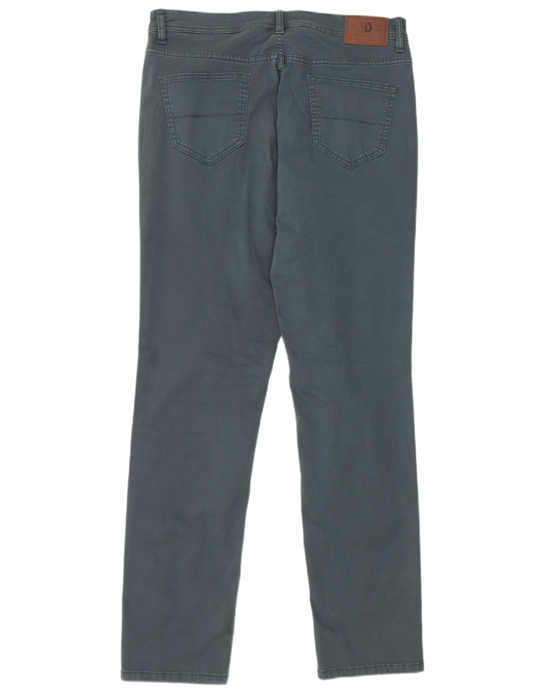 Dack's Pantalones casuales delgados para hombre W34 L32 Algodón verde