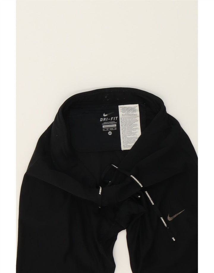 NIKE Womens Dri Fit Leggings XS  Black Polyester Vintage Nike and Second-Hand Nike from Messina Hembry 