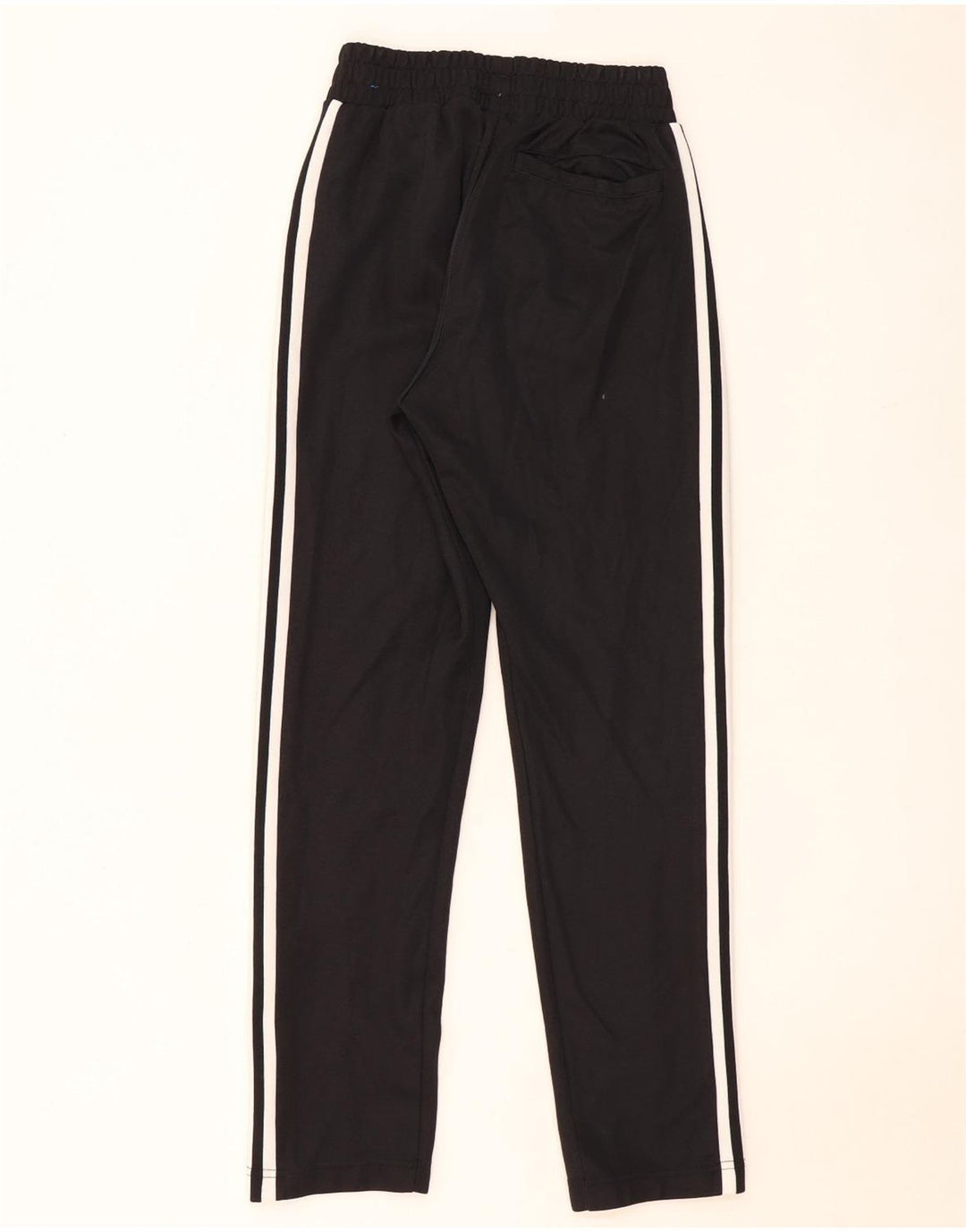 Adidas - Pantalón de chándal para hombre, talla pequeña, algodón negro