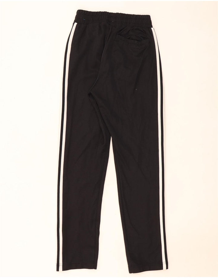 Adidas - Pantalón de chándal para hombre, talla pequeña, algodón negro