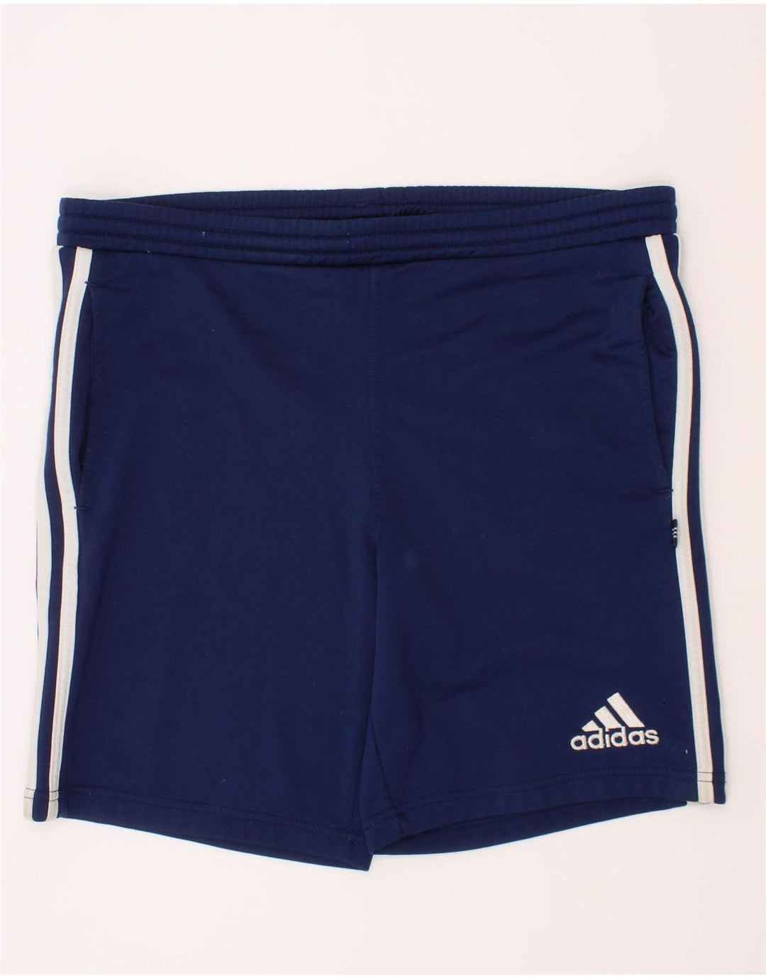 Adidas Pantalón Corto Deportivo Niño 11-12 Años Azul Marino Poliéster
