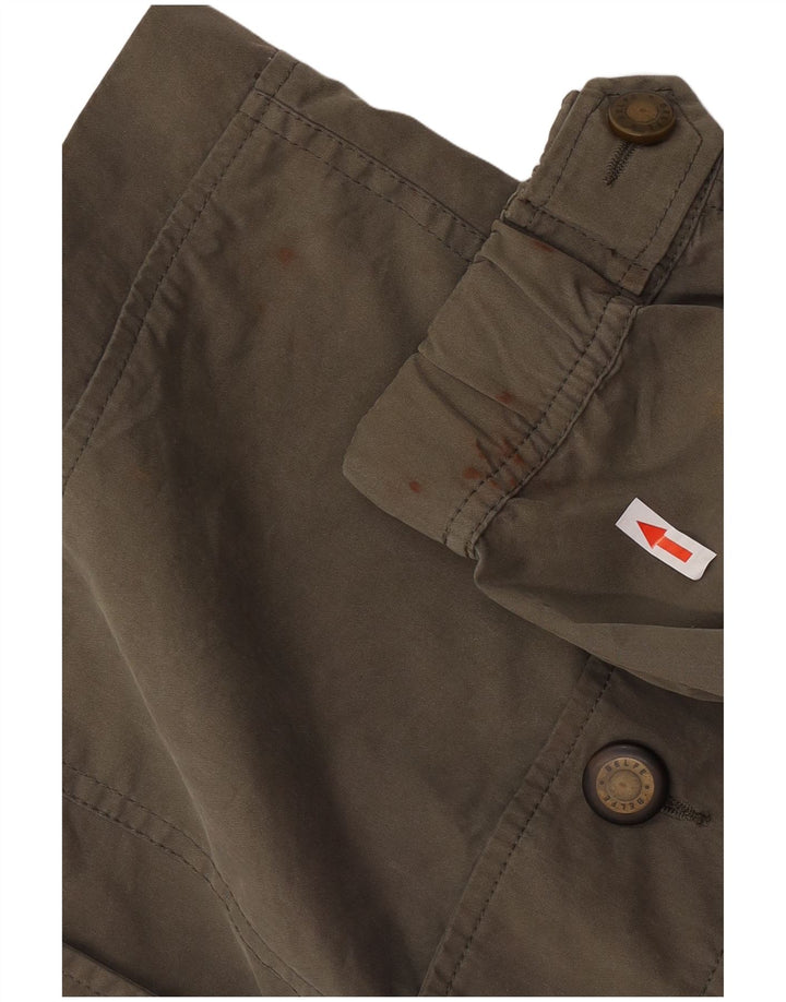 Belfe Parka con capucha para hombre IT 52 XL Algodón caqui