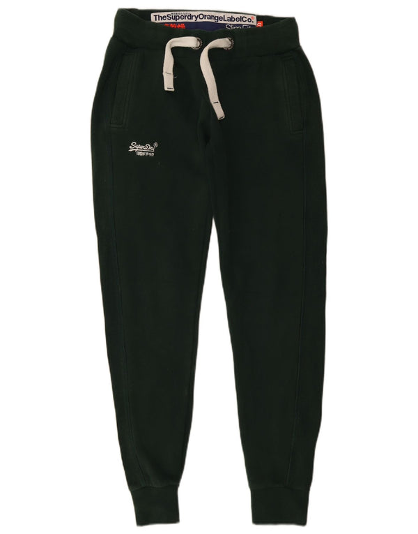 Superdry Hombre Pantalones De Chándal Slim Fit Joggers Small Green Sports