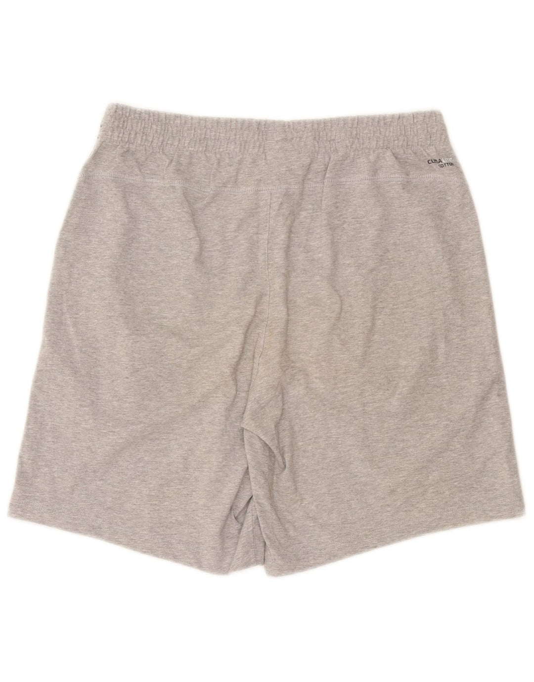 Adidas Mens Climalite Sport Shorts Gris Medio Algodón Moteado