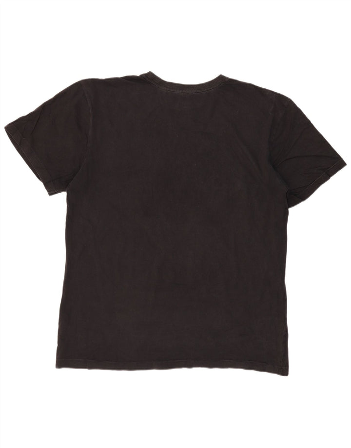 ADIDAS Camiseta gráfica para hombre Los Angeles Lakers Top 2XL Algodón negro