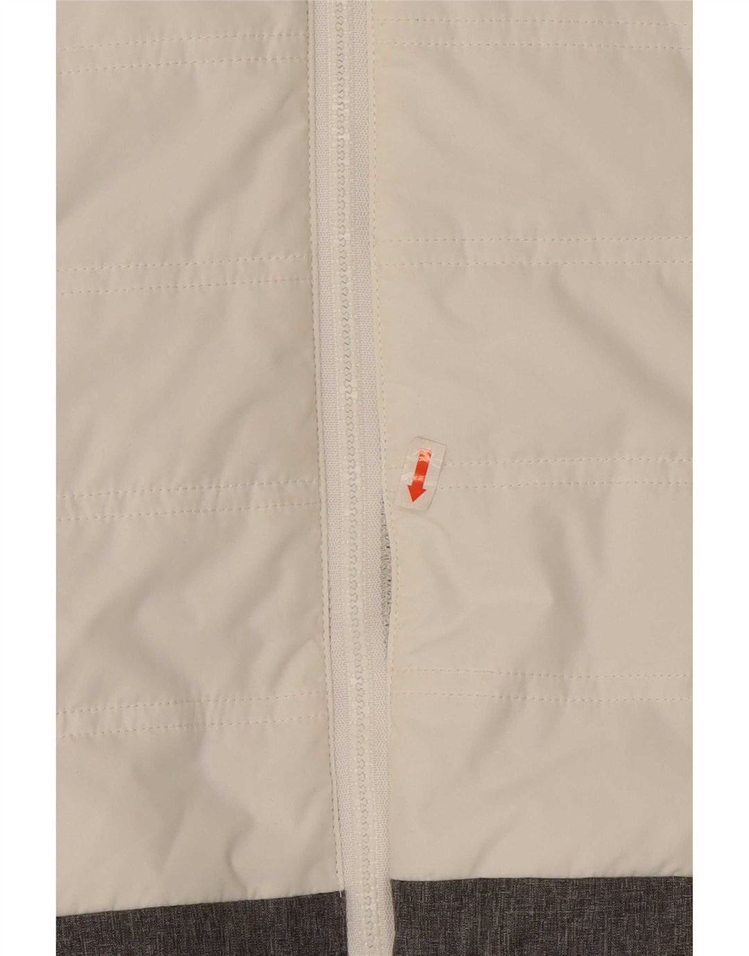 Brugi Chaqueta de esquí con capucha para mujer UK 40 Small White Colourblock Poliéster