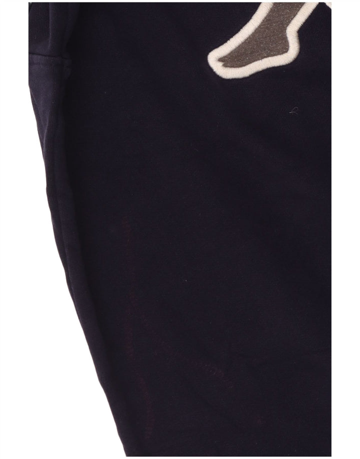 Kappa - Sudadera gráfica para mujer, talla 40, tamaño mediano, azul marino