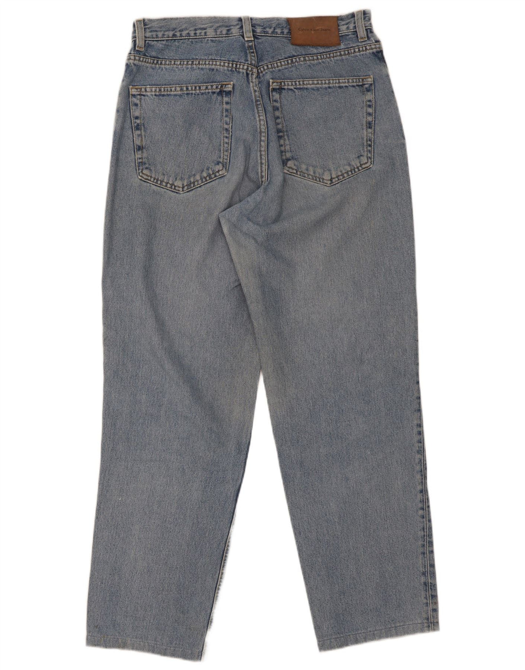Calvin Klein Jeans rectos para hombre W30 L29 Algodón azul