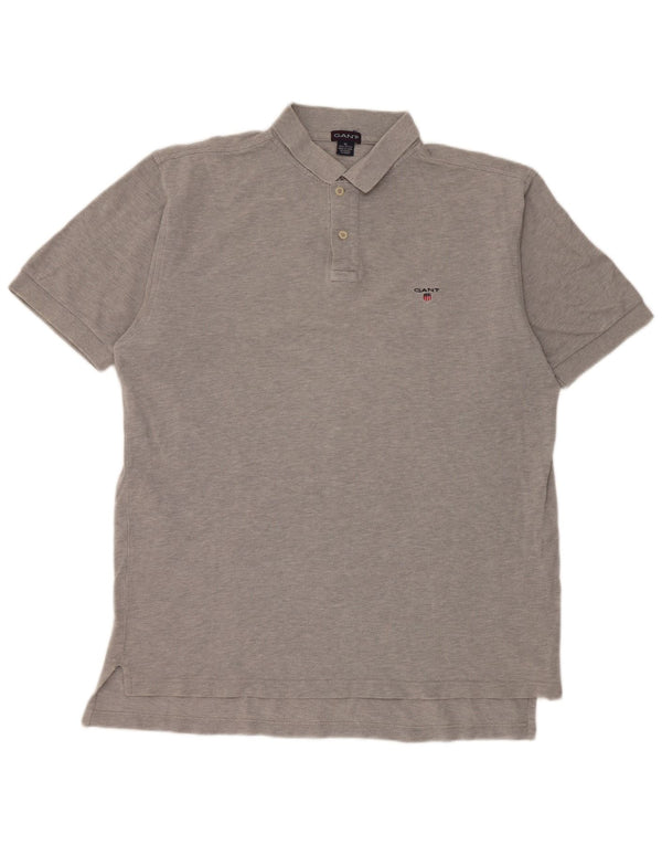 Gant Polo Hombre XL Algodón Gris