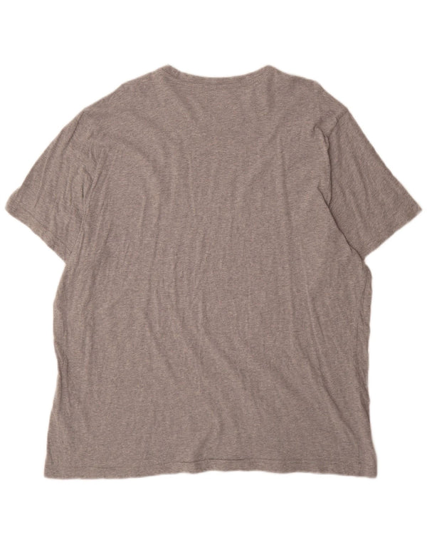 Reebok Camiseta gráfica para hombre Top 2XL Gris Algodón