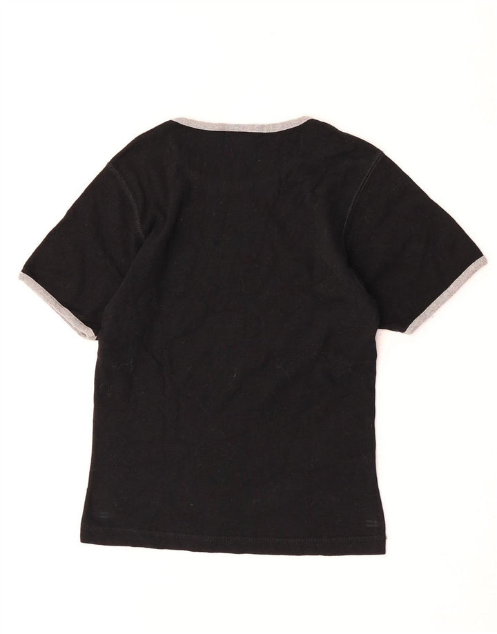 Champion Camiseta Mujer Top UK 12 Medium Negro Algodón