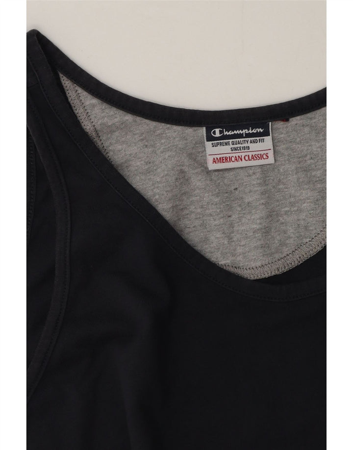 Champion Chaleco Para Hombre Top Grande Azul Marino