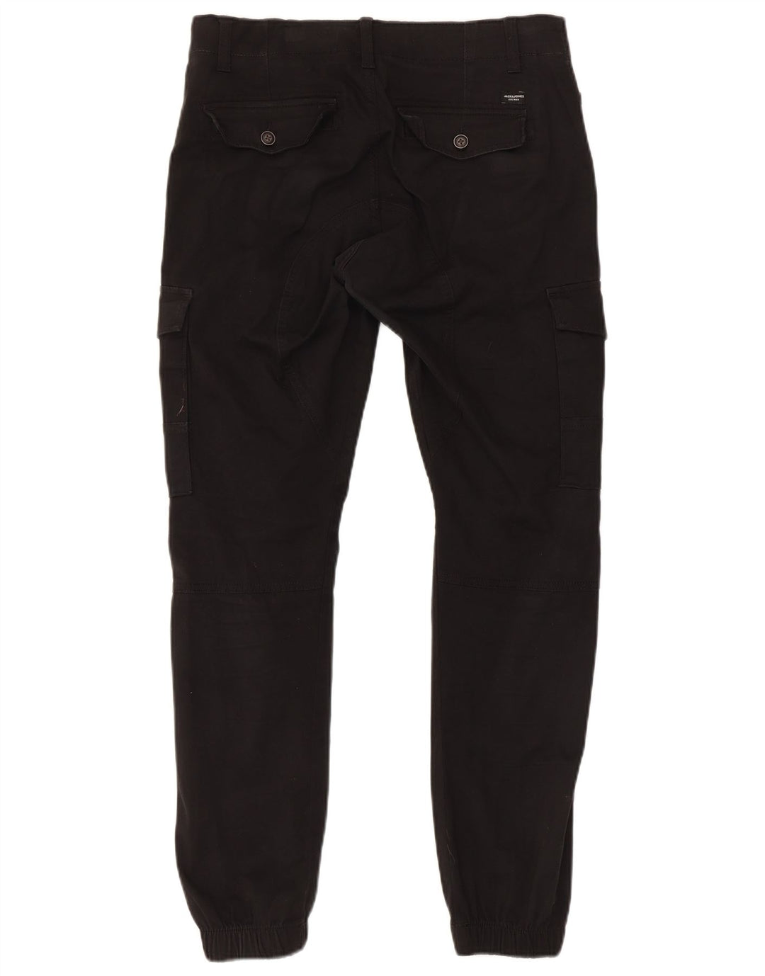 Jack & Jones Hombre Joggers Cargo Pantalones W30 L32 Negro