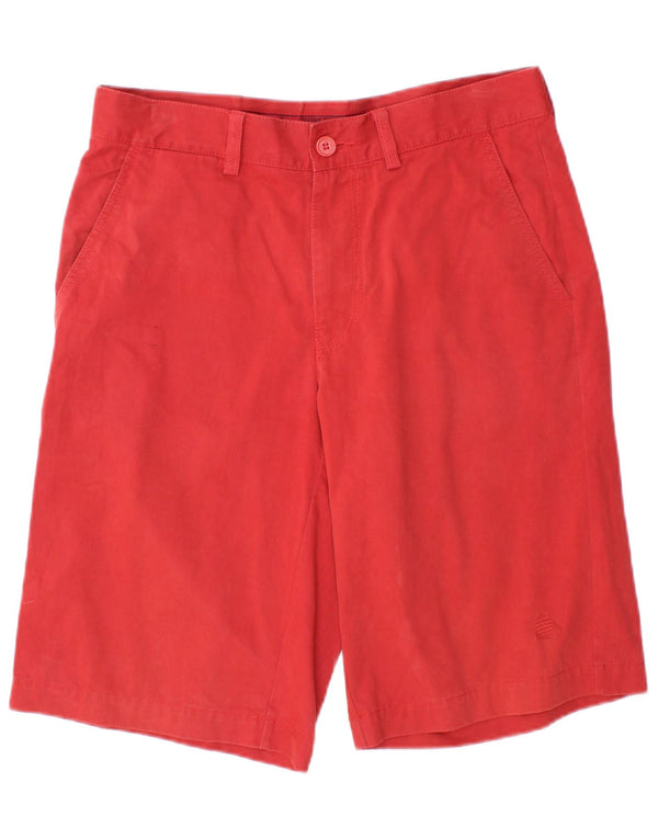 Marina Yachting Pantalones cortos chinos para hombre IT 46 Small W29 Algodón rojo