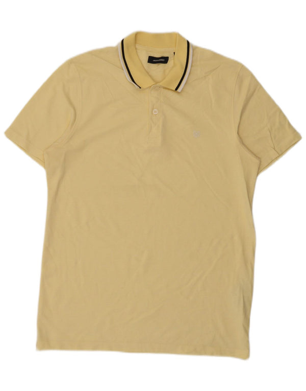 Polo Jack & Jones Hombre Algodón Amarillo Medio