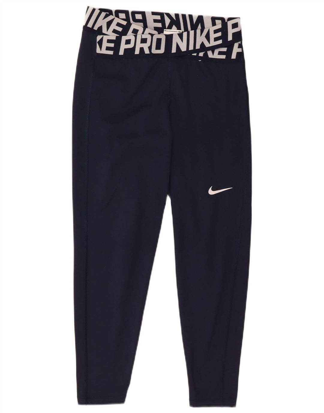 Nike Leggings Dri Fit Graphic para mujer UK 44 Mediano Azul marino Poliéster