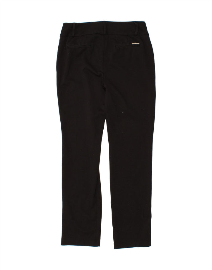 MICHAEL KORS Womens Slim Casual Trousers US 6 Medium W30 L29 Black Vintage Michael Kors and Second-Hand Michael Kors from Messina Hembry 