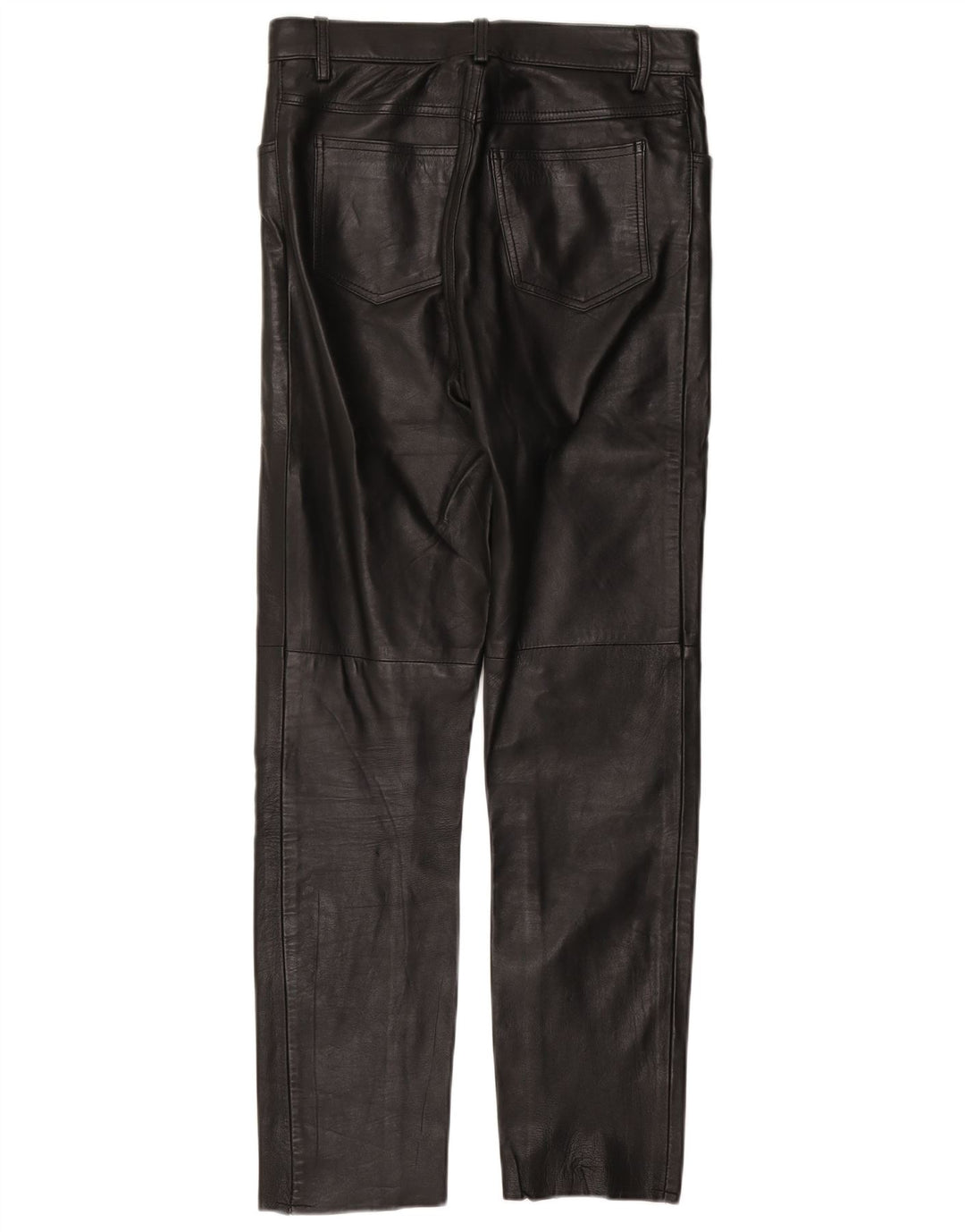 Pantalón Recto Vintage Mujer W30 L30 Negro
