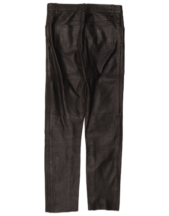 Pantalón Recto Vintage Mujer W30 L30 Negro