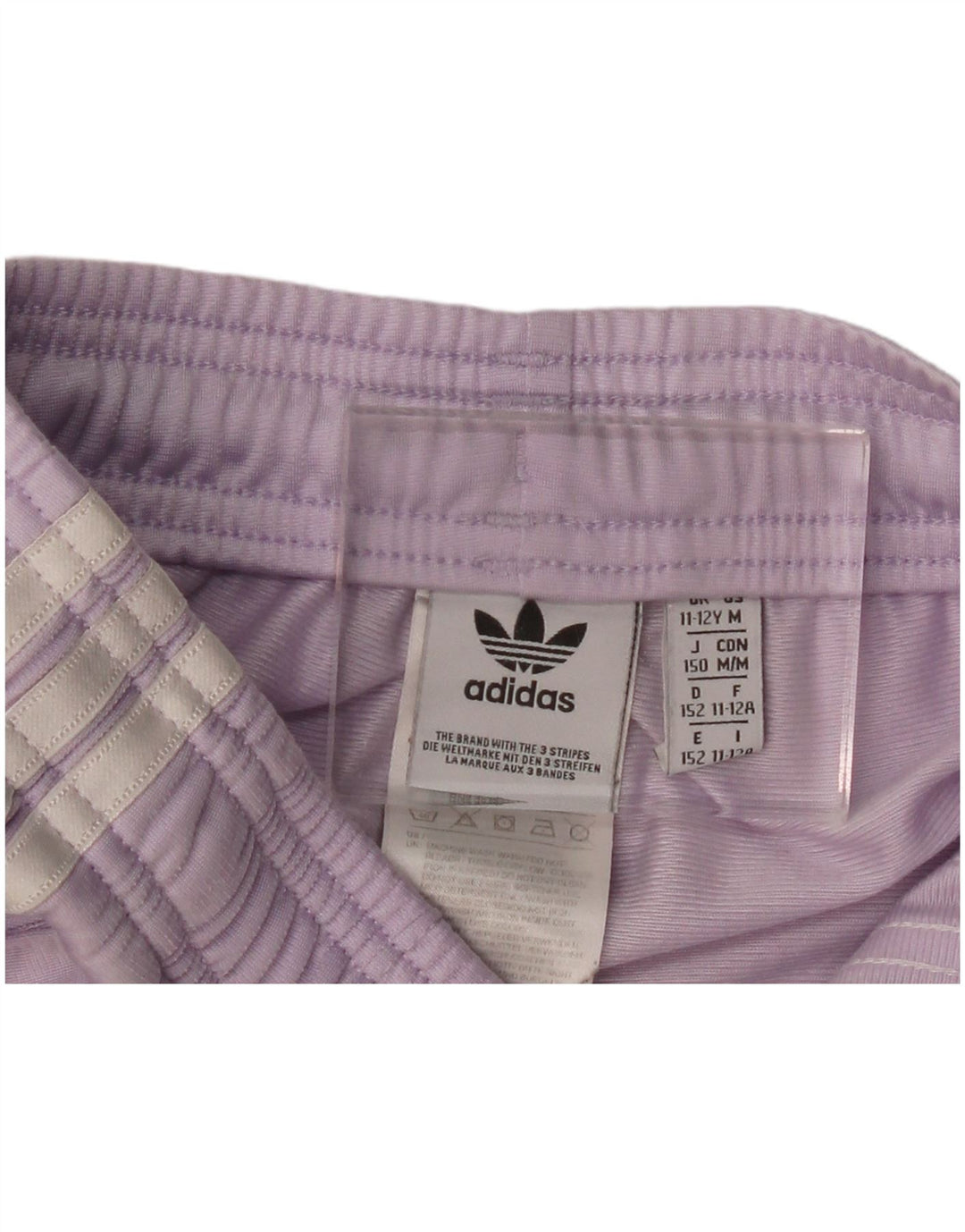 Pantalón Chándal ADIDAS Niña 11-12 Años Morado Poliéster