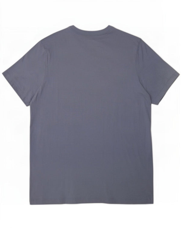 Nike - Camiseta gráfica para hombre, talla grande, algodón azul