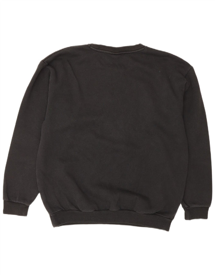 PUMA Sudadera con gráfico de ajuste holgado para mujer UK 12 Medium Black