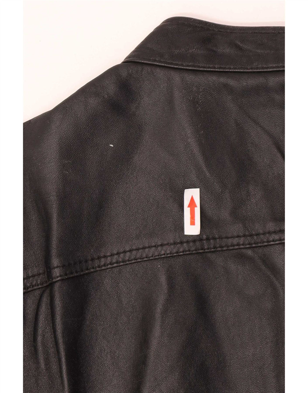 Chaqueta de cuero Zen para hombre EU 50 Cuero negro mediano