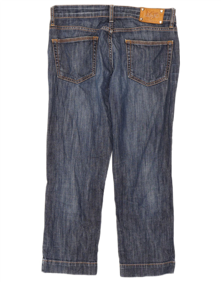 Jeans Liu Jo Mujer Cropped W30 L24 Azul Marino